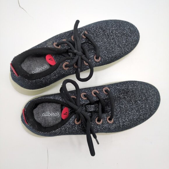 Allbirds Wool Runner Mizzles W10 Gray Water Repellent‎ Sneakers Merino Walking - Picture 3 of 9